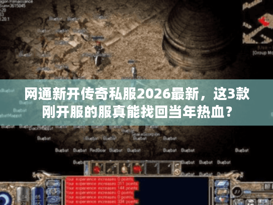 网通新开传奇私服2026最新，这3款刚开服的服真能找回当年热血？
