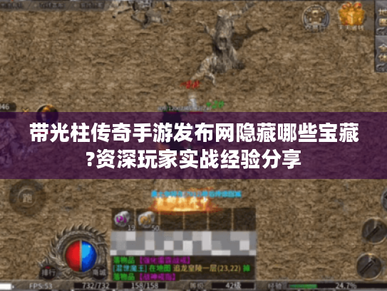 带光柱传奇手游发布网隐藏哪些宝藏?资深玩家实战经验分享