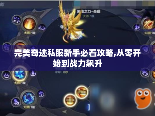 完美奇迹私服新手必看攻略,从零开始到战力飙升