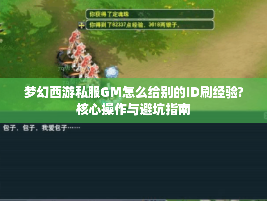梦幻西游私服GM怎么给别的ID刷经验?核心操作与避坑指南