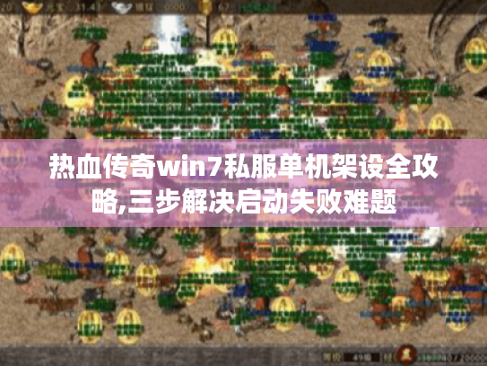 热血传奇win7私服单机架设全攻略,三步解决启动失败难题