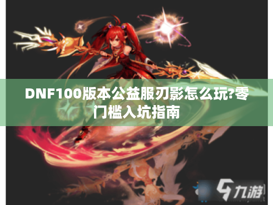 DNF100版本公益服刃影怎么玩?零门槛入坑指南