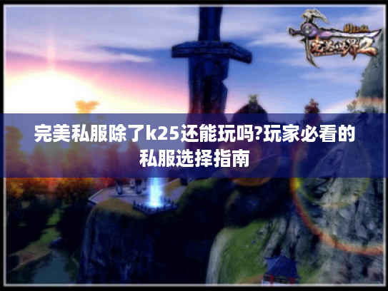 完美私服除了k25还能玩吗?玩家必看的私服选择指南