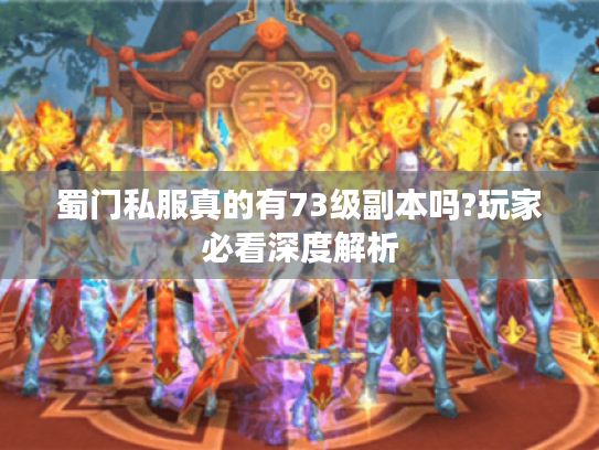 蜀门私服真的有73级副本吗?玩家必看深度解析