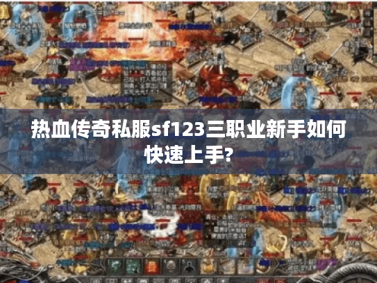 热血传奇私服sf123三职业新手如何快速上手?