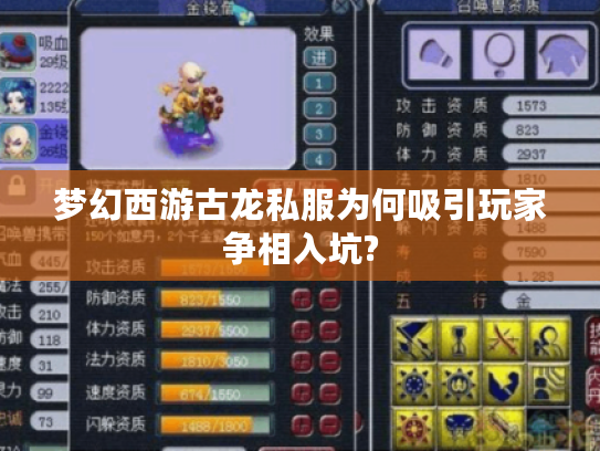 梦幻西游古龙私服为何吸引玩家争相入坑? 梦幻西游古龙私服为何吸引玩家争相入坑?