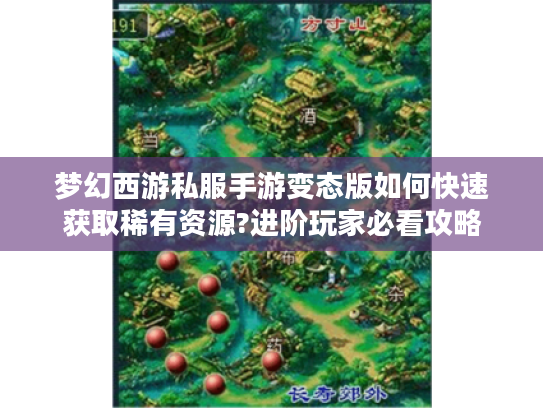 梦幻西游私服手游变态版如何快速获取稀有资源?进阶玩家必看攻略