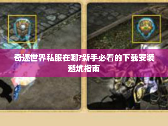 奇迹世界私服在哪?新手必看的下载安装避坑指南