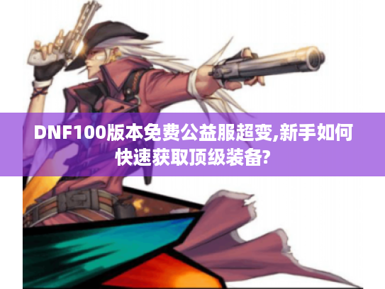 DNF100版本免费公益服超变,新手如何快速获取顶级装备?