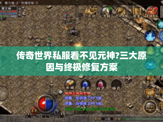 传奇世界私服看不见元神?三大原因与终极修复方案