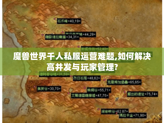 魔兽世界千人私服运营难题,如何解决高并发与玩家管理? 魔兽世界千人私服运营难题,如何解决高并发与玩家管理?