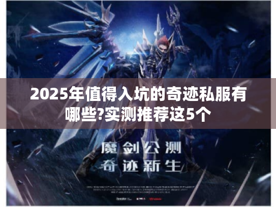 2025年值得入坑的奇迹私服有哪些?实测推荐这5个