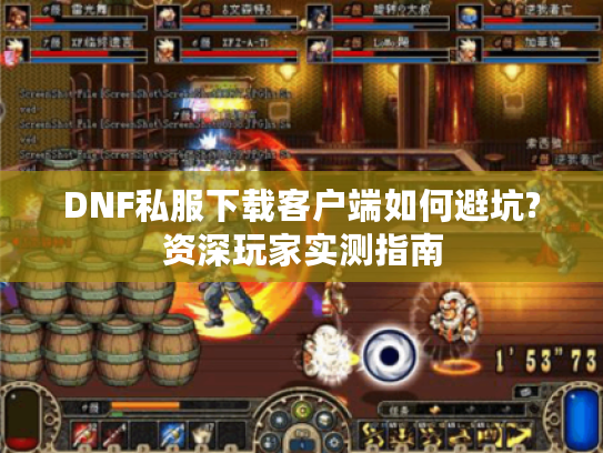 DNF私服下载客户端如何避坑?资深玩家实测指南