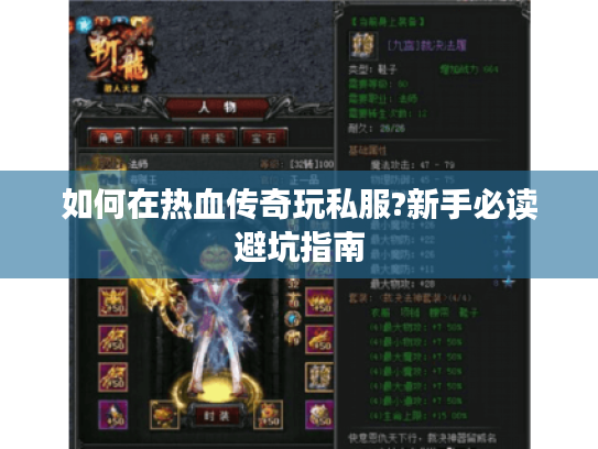 如何在热血传奇玩私服?新手必读避坑指南