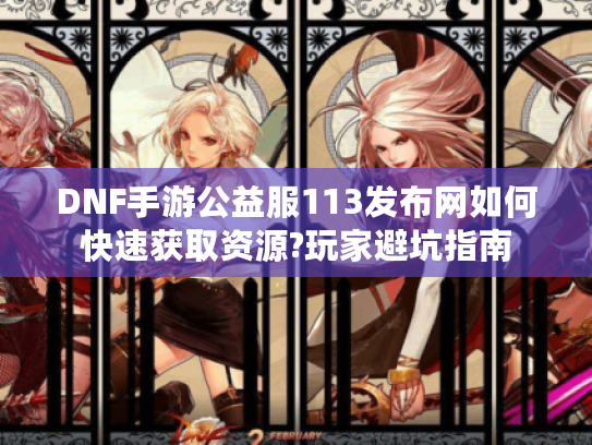 DNF手游公益服113发布网如何快速获取资源?玩家避坑指南