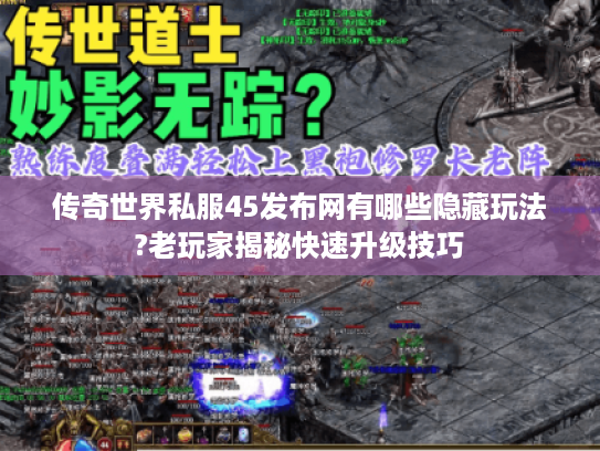 传奇世界私服45发布网有哪些隐藏玩法?老玩家揭秘快速升级技巧