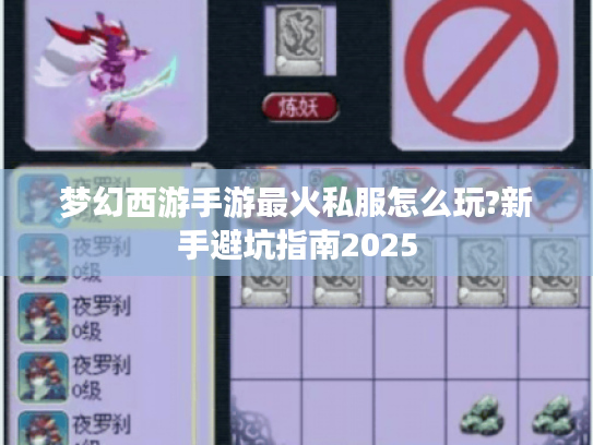 梦幻西游手游最火私服怎么玩?新手避坑指南2025