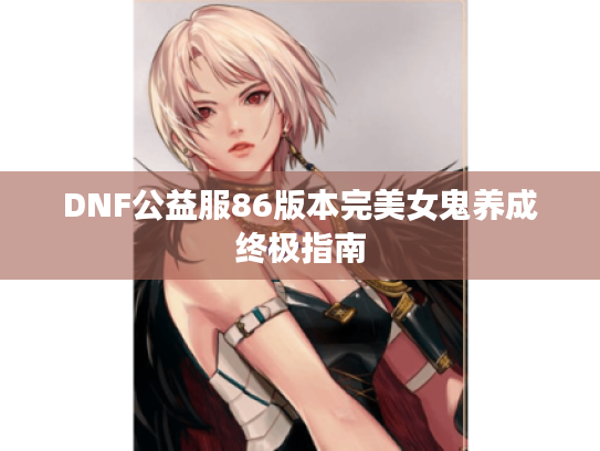 DNF公益服86版本完美女鬼养成终极指南