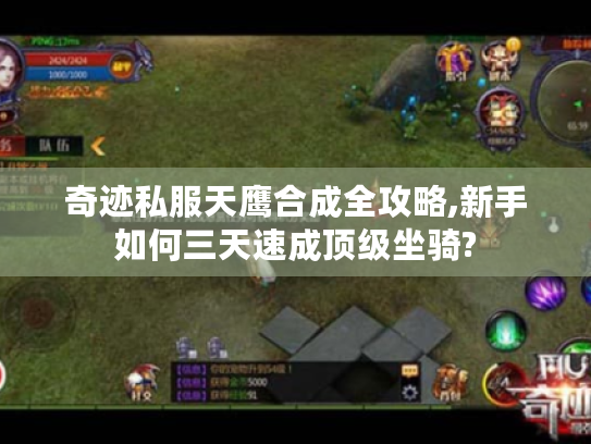 奇迹私服天鹰合成全攻略,新手如何三天速成顶级坐骑? 奇迹私服天鹰合成全攻略,新手如何三天速成顶级坐骑?