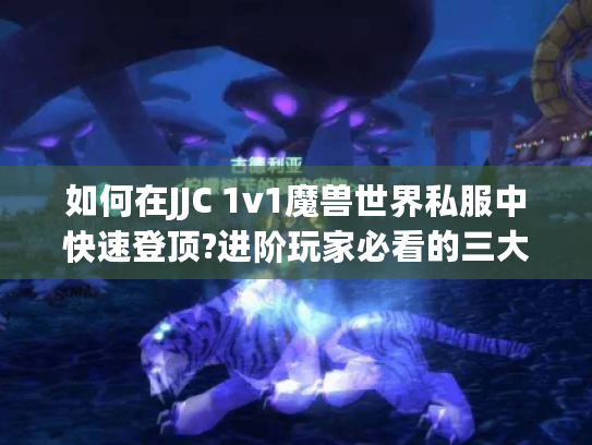 如何在JJC 1v1魔兽世界私服中快速登顶?进阶玩家必看的三大秘籍
