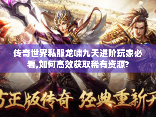 传奇世界私服龙啸九天进阶玩家必看,如何高效获取稀有资源?