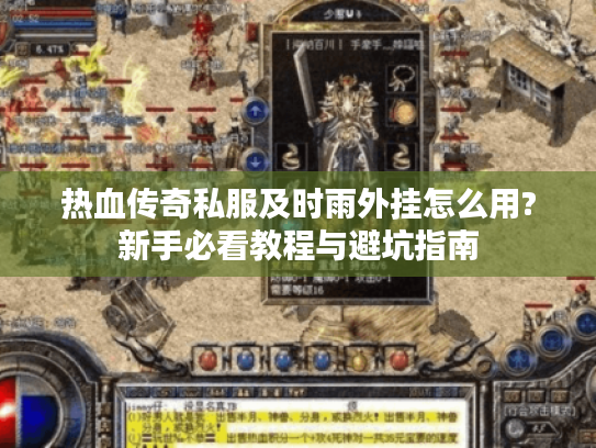 热血传奇私服及时雨外挂怎么用?新手必看教程与避坑指南 热血传奇私服及时雨外挂怎么用?新手必看教程与避坑指南