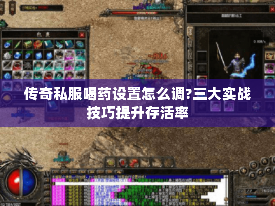 传奇私服喝药设置怎么调?三大实战技巧提升存活率 传奇私服喝药设置怎么调?三大实战技巧提升存活率