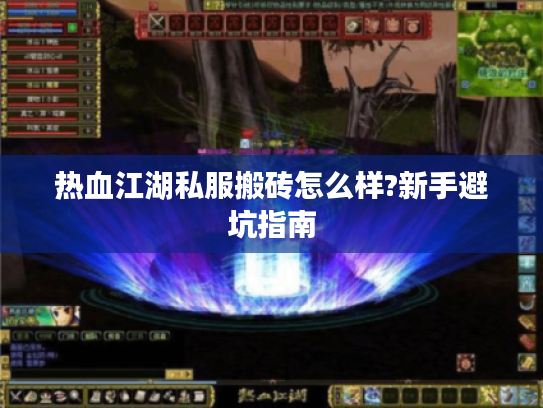 热血江湖私服搬砖怎么样?新手避坑指南