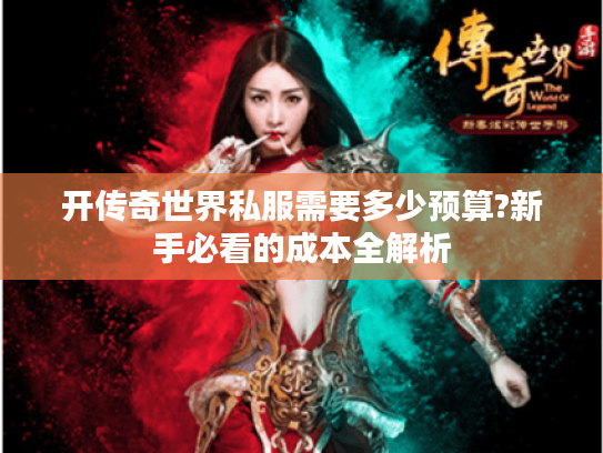 开传奇世界私服需要多少预算?新手必看的成本全解析