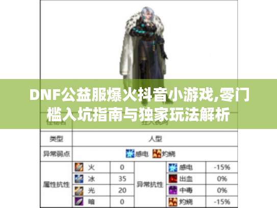 DNF公益服爆火抖音小游戏,零门槛入坑指南与独家玩法解析