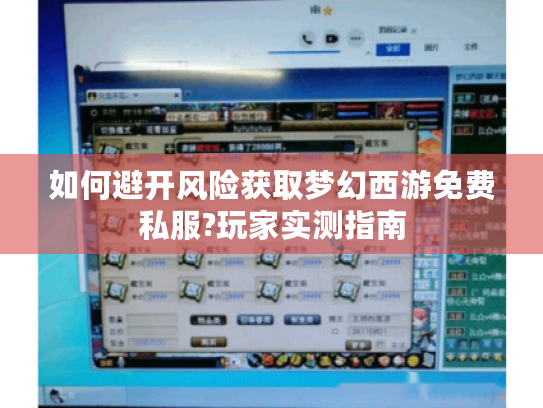 如何避开风险获取梦幻西游免费私服?玩家实测指南