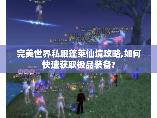 完美世界私服蓬莱仙境攻略,如何快速获取极品装备?