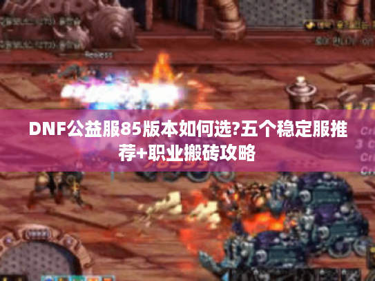 DNF公益服85版本如何选?五个稳定服推荐+职业搬砖攻略