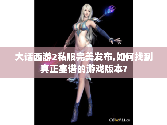 大话西游2私服完美发布,如何找到真正靠谱的游戏版本?