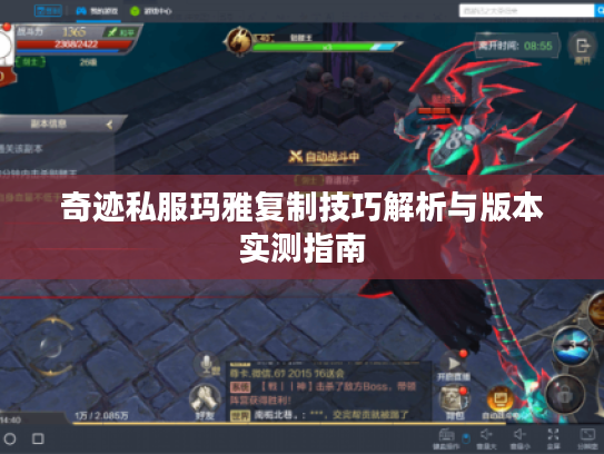 奇迹私服玛雅复制技巧解析与版本实测指南