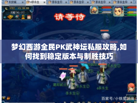 梦幻西游全民PK武神坛私服攻略,如何找到稳定版本与制胜技巧