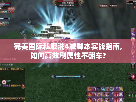完美国际私服洗4减脚本实战指南,如何高效刷属性不翻车?