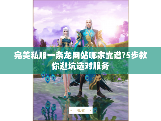 完美私服一条龙网站哪家靠谱?5步教你避坑选对服务