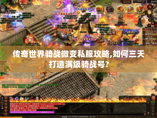 传奇世界骑战微变私服攻略,如何三天打造满级骑战号?