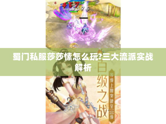 蜀门私服莎莎愫怎么玩?三大流派实战解析