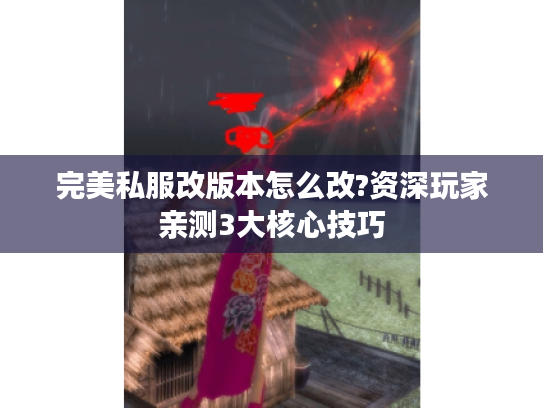 完美私服改版本怎么改?资深玩家亲测3大核心技巧