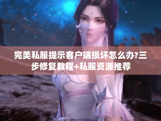 完美私服提示客户端损坏怎么办?三步修复教程+私服资源推荐