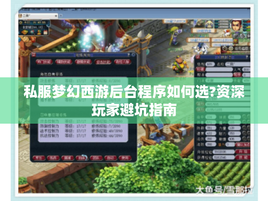 私服梦幻西游后台程序如何选?资深玩家避坑指南 私服梦幻西游后台程序如何选?资深玩家避坑指南