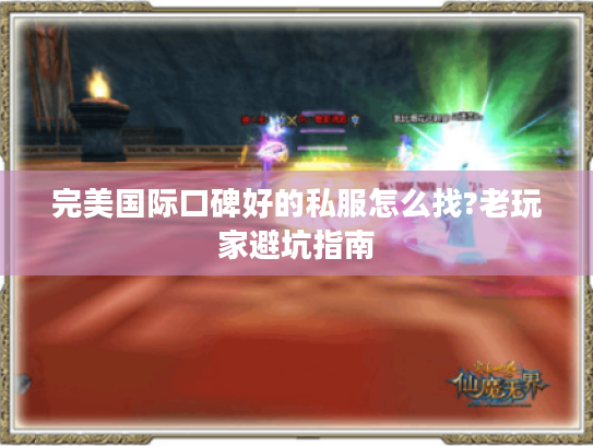 完美国际口碑好的私服怎么找?老玩家避坑指南