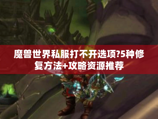 魔兽世界私服打不开选项?5种修复方法+攻略资源推荐