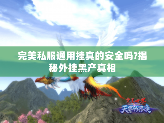 完美私服通用挂真的安全吗?揭秘外挂黑产真相