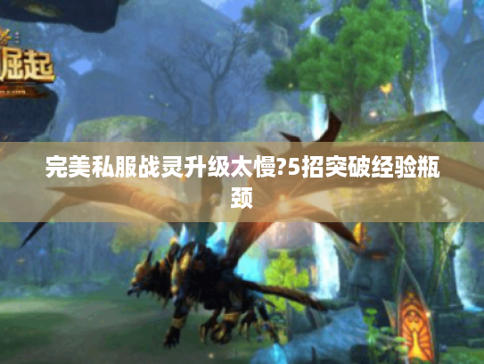 完美私服战灵升级太慢?5招突破经验瓶颈 完美私服战灵升级太慢?5招突破经验瓶颈