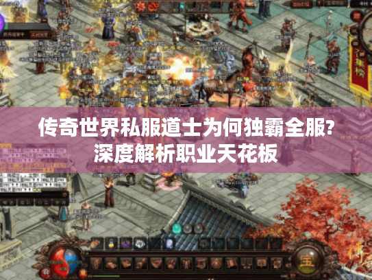 传奇世界私服道士为何独霸全服?深度解析职业天花板
