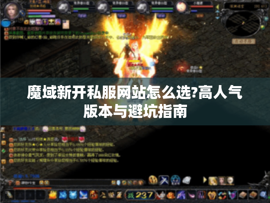 魔域新开私服网站怎么选?高人气版本与避坑指南