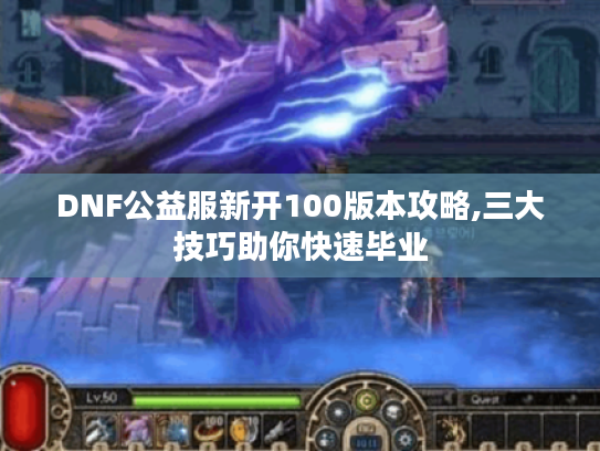 DNF公益服新开100版本攻略,三大技巧助你快速毕业
